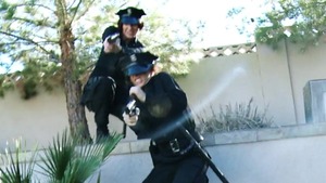 Big Tits in Uniform: Muscle Jayden Jaymes wishes handjob