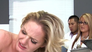 DoctorAdventures: Zoey Holiday next to Ramon Nomar squirts