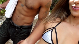 MOFOS B-Sides: Stallion escorted by inked brunette Liza Rowe