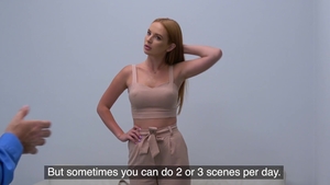 FakeAgent: Bald Kaisa Nord fingering