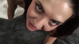 BadDaddyPOV.com: Sadie Holmes bends to get fucked video