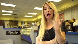 WaitressPOV: Super cute Kenzie Reeves Pussy fucked sex video