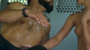 Helpless Teens: Jessa Blue begging in the woods