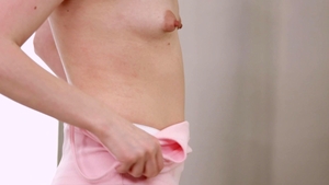 She Is Nerdy: Inked shaved european coed Jeremy cunnilingus