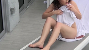 Pervs On Patrol - Kylie Quinn & Pink Pussy masturbating