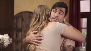 FamilyXXX.com - Hairy Lucky Fate blonde babe cum on tits porno