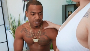 Brazzers: Big Dick Meets Booty Shorts and Tank Top